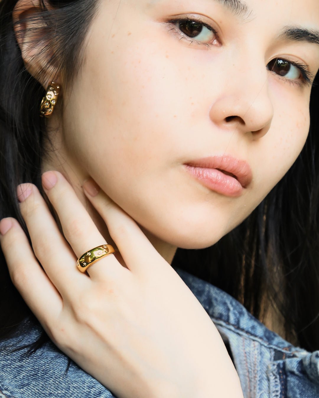 Hera Star Crystal Ring - Oia Boutique