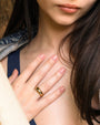 Hera Star Crystal Ring - Oia Boutique