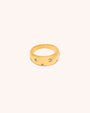 Hera Star Crystal Ring - Oia Boutique Sustainable Gold Jewellery - Recycled18k Gold Plated
