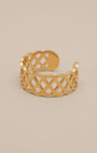 Hollow Eternity Chain Ring - Oia Boutique