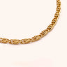 Interlinked Cloud Chain Necklace - Oia Boutique Sustainable Gold Jewellery - Recycled18k Gold Plated