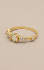 Iris Zircon Crystal Ring - Oia Boutique