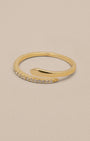 Iris Zircon Snake Ring - Oia Boutique