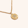 Irregular Coin Necklace - Oia Boutique Sustainable Gold Jewellery - Recycled18k Gold Plated