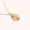 Irregular Hollow Necklace - Oia Boutique Sustainable Gold Jewellery - Recycled18k Gold Plated