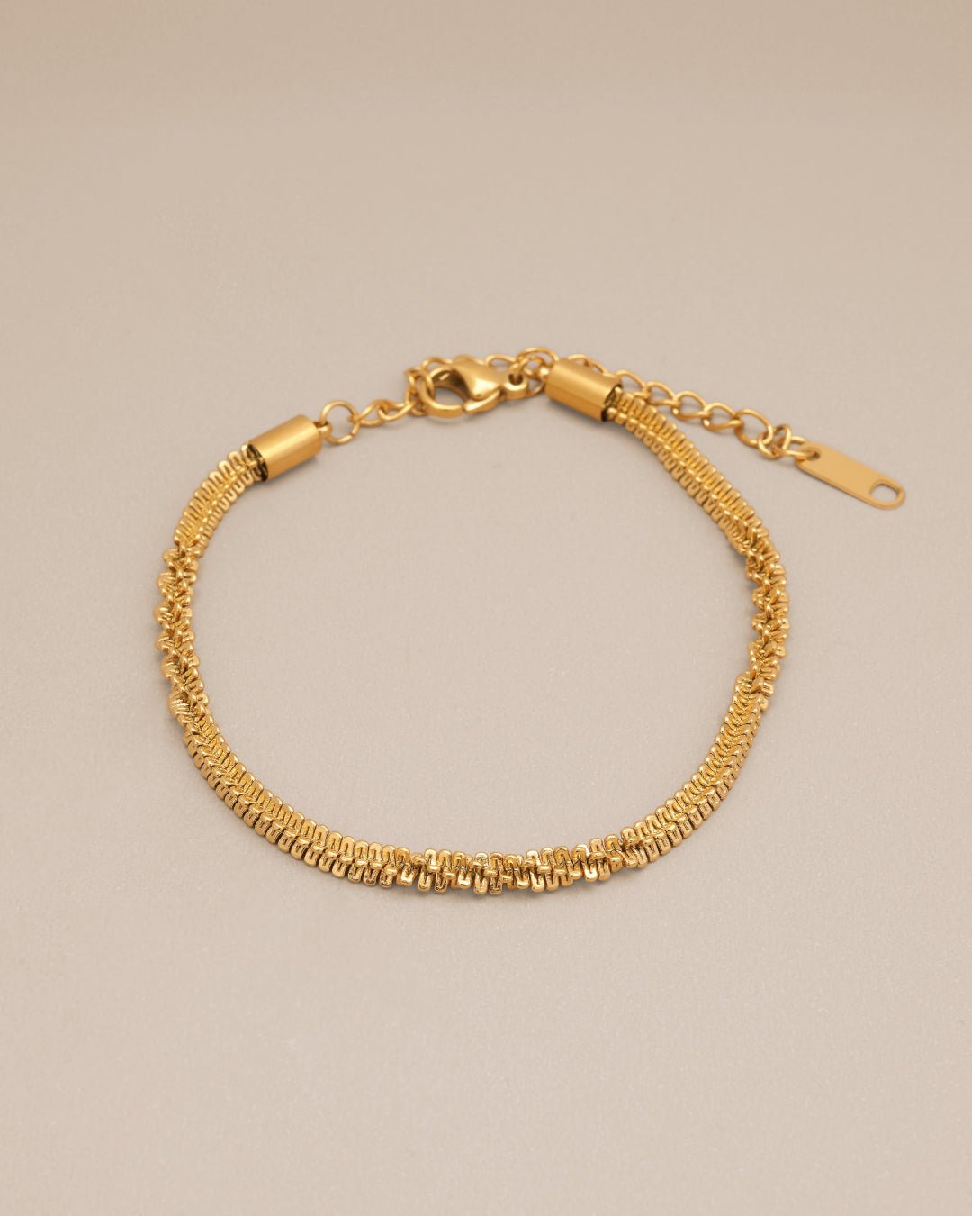 Irregular Snake Chain Bracelet - Oia Boutique
