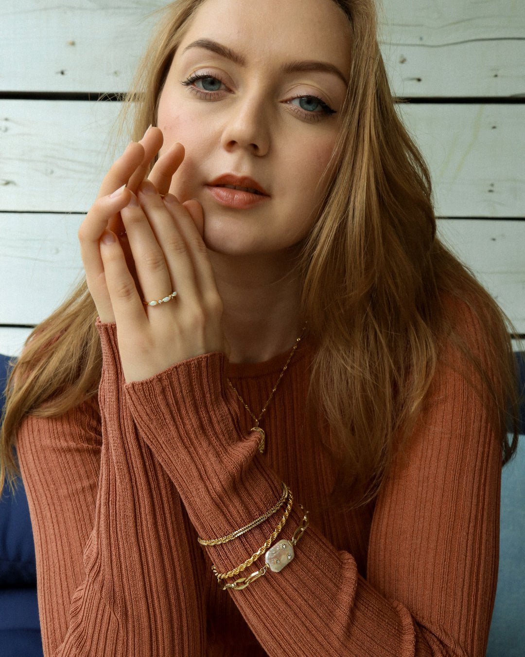 Irregular Snake Chain Bracelet - Oia Boutique