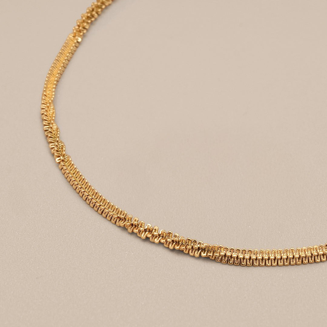Irregular Snake Chain Necklace - Oia Boutique