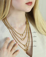Juno Chain Charm Necklace - Oia Boutique