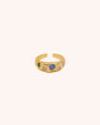 Louisa Colourful Zircon Ring - Oia Boutique Sustainable Gold Jewellery - Recycled18k Gold Plated