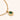 Louisa Green Zircon Oval Necklace - Oia Boutique Sustainable Gold Jewellery - Recycled18k Gold Plated