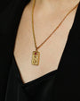 Lovers Tarot Card Necklace - Oia Boutique