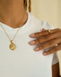 Moon & Sun Necklace - Oia Boutique Sustainable Gold Jewellery - Recycled18k Gold Plated