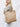 Brown Summer Straw Tote Bag with Handle