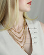 Paperclip Chain Charm Necklace - Oia Boutique
