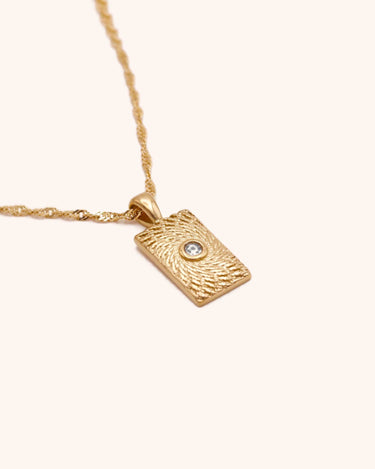 Rip Curl Necklace - Oia Boutique Sustainable Gold Jewellery - Recycled18k Gold Plated