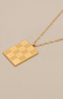 Square Patterned Necklace - Oia Boutique