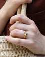 Stackable Sunbeam Ring - Oia Boutique