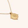 Sun Pendant Necklace - Oia Boutique Sustainable Gold Jewellery - Recycled18k Gold Plated