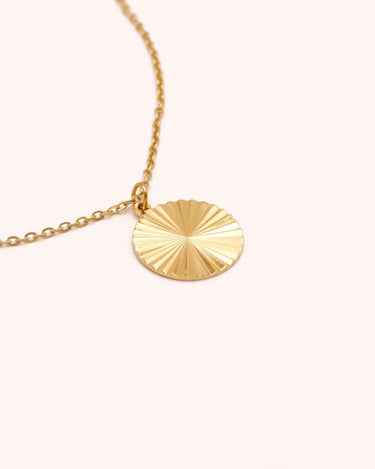 Sunbeam Necklace - Oia Boutique Sustainable Gold Jewellery - Recycled18k Gold Plated