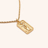 The Stars Tarot Card Necklace - Oia Boutique Sustainable Gold Jewellery - Recycled18k Gold Plated