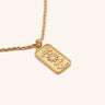 The Sun Tarot Card Necklace - Oia Boutique Sustainable Gold Jewellery - Recycled18k Gold Plated