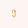 Theia Adjustable Zircon Ring - Oia Boutique Sustainable Gold Jewellery - Recycled18k Gold Plated