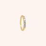 Theia Single Row Five Diamond Ring | 925 Sterling Silver - Oia Boutique