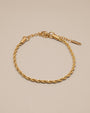 Thick Twisted Chain Bracelet - Oia Boutique