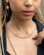 Thick Twisted Chain Necklace - Oia Boutique