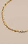 Thick Twisted Chain Necklace - Oia Boutique