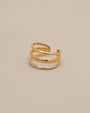 Three Layered Open Ring - Oia Boutique