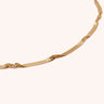 Twisted Chain Necklace - Oia Boutique Sustainable Gold Jewellery - Recycled18k Gold Plated