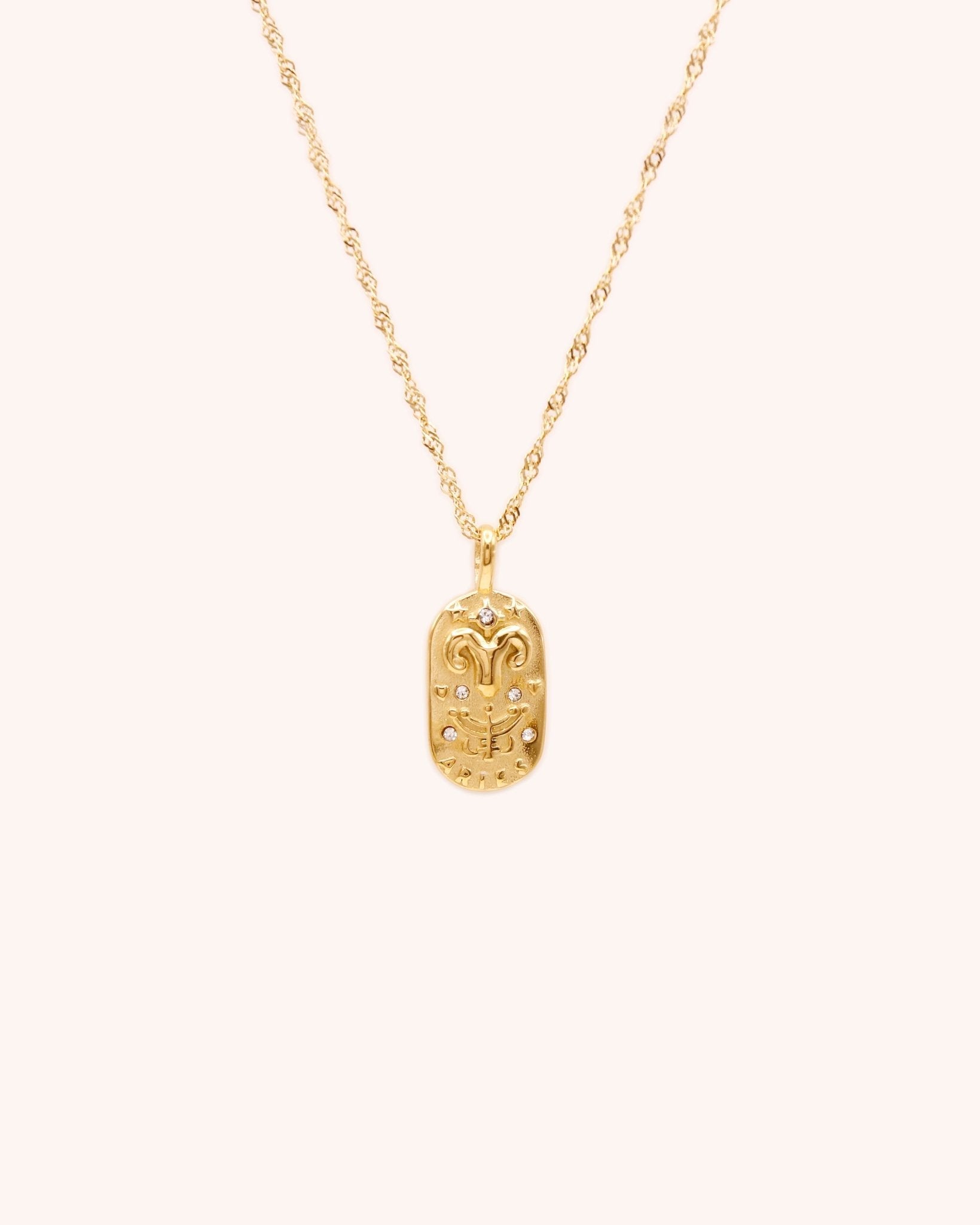 Zodiac Pendant Necklace - Oia Boutique